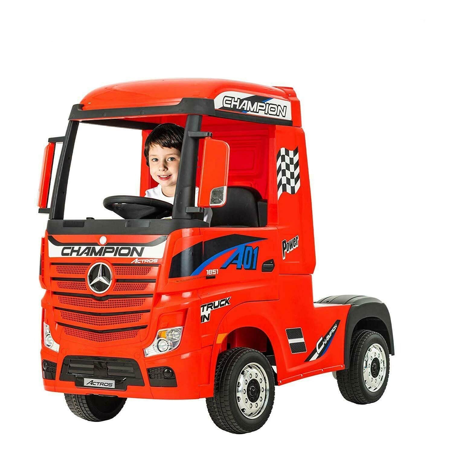 Детские грузовички. Грузовик Mercedes Actros электромобиль. Электромобиль Barty Mercedes-Benz Actros. Детские грузовые электромобили. Детский электрический грузовик.