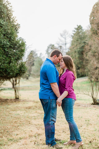 Engagement Photo of Fink's Jewelers Customers Justin and Bridget