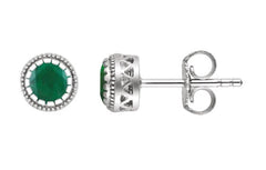 Birthstone Stud Earrings