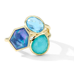 IPPOLITA Rock Candy Cluster Ring in Waterfall