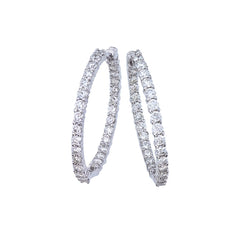 Perfect Diamond Small Hoop Earrings Roberto Coin Fink's