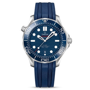 omega seamaster chronograph rubber strap