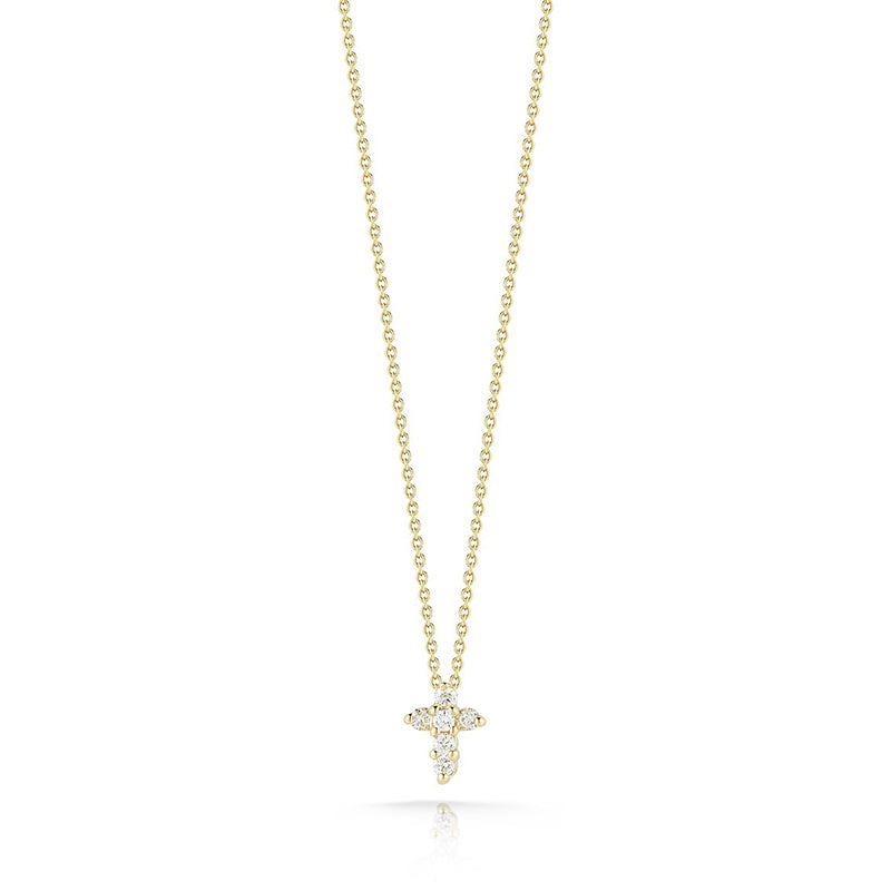 Tiny Treasures Diamond Cross Pendant 