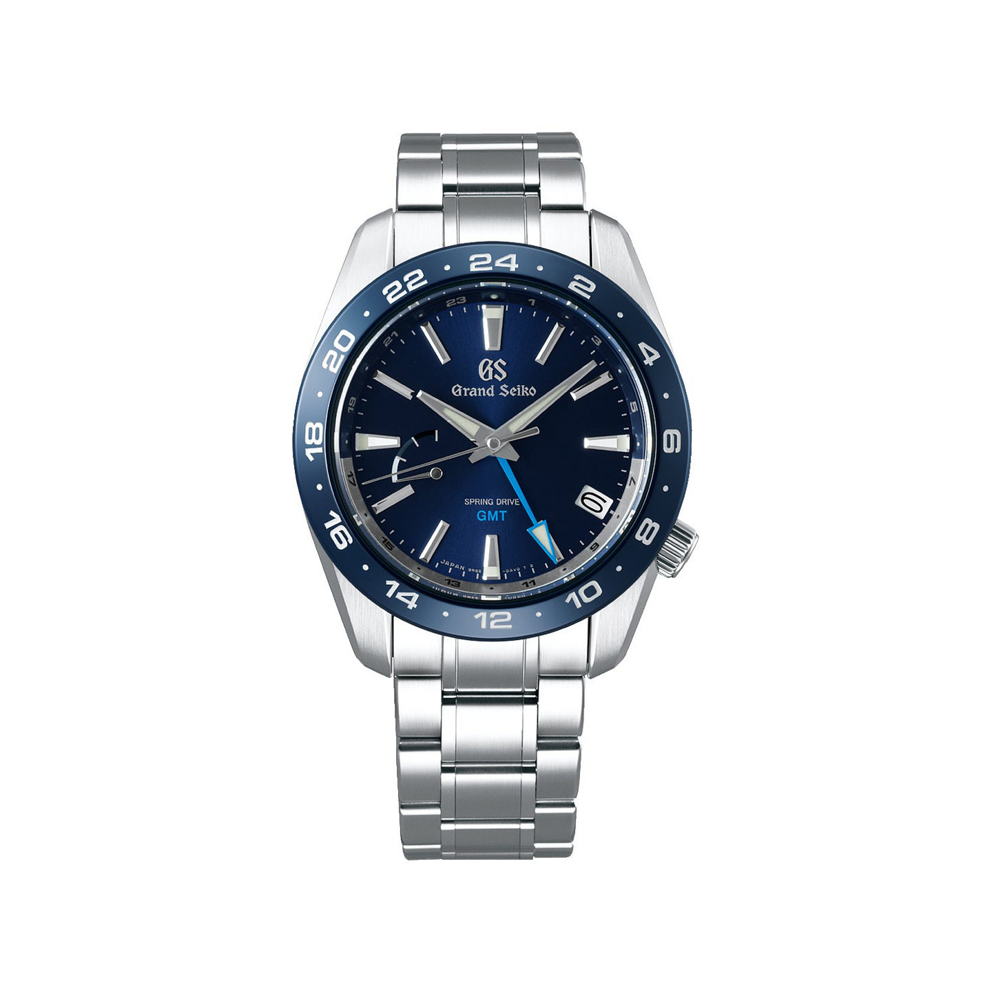 Grand Seiko Sport Watch with Blue Dial and Bezel, 40mm | Fink's