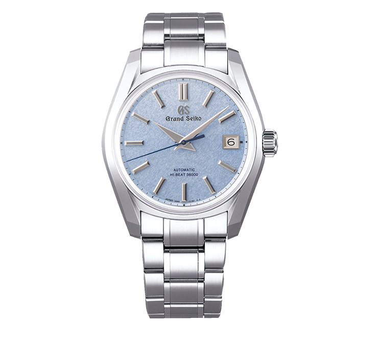 Grand Seiko Heritage Watch with Blue Dial, 40mm | Fink's