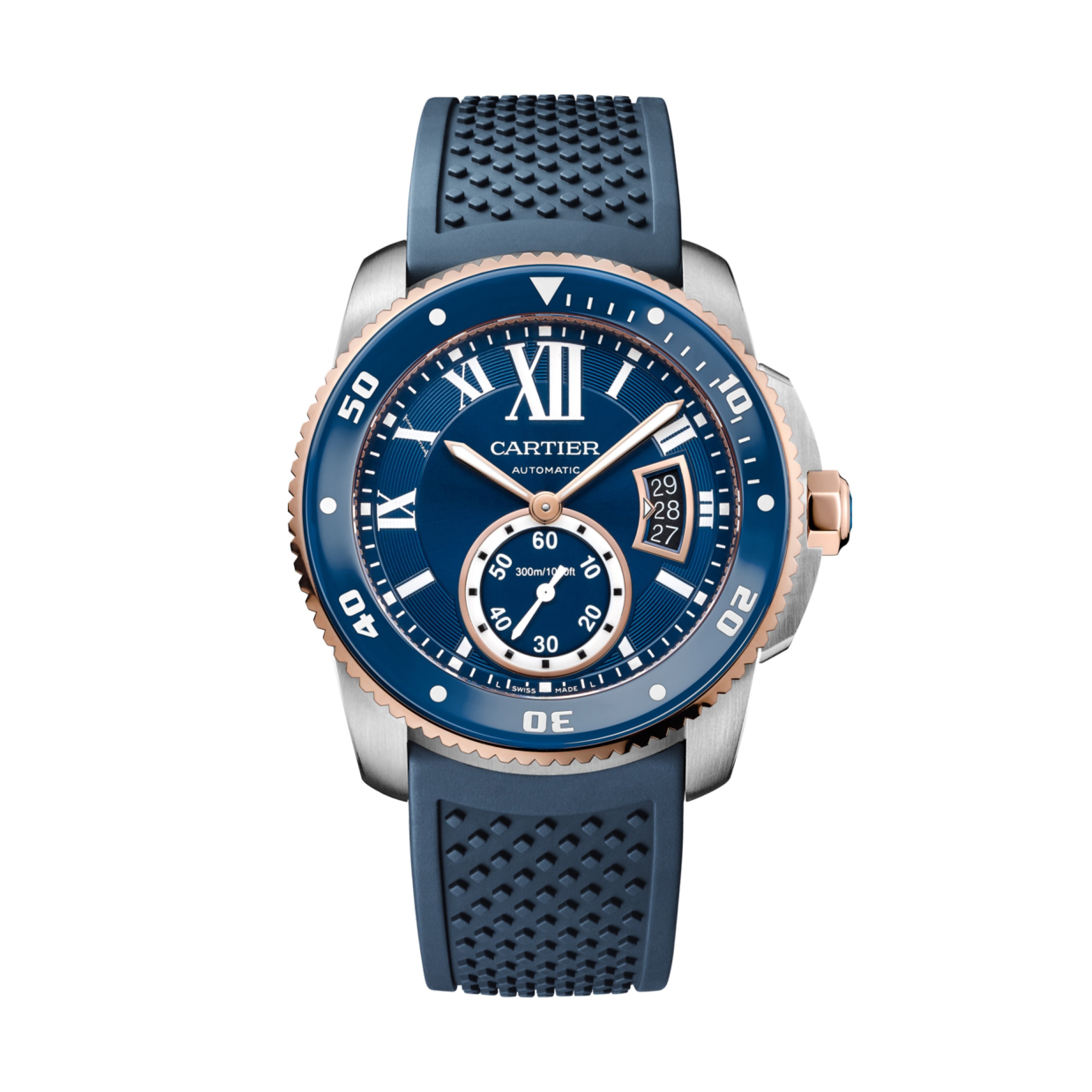 Calibre de Cartier Diver Blue Watch 