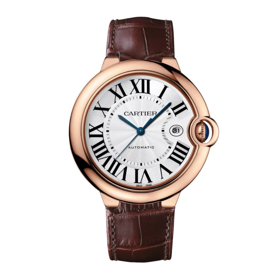 cartier watch with pink strap