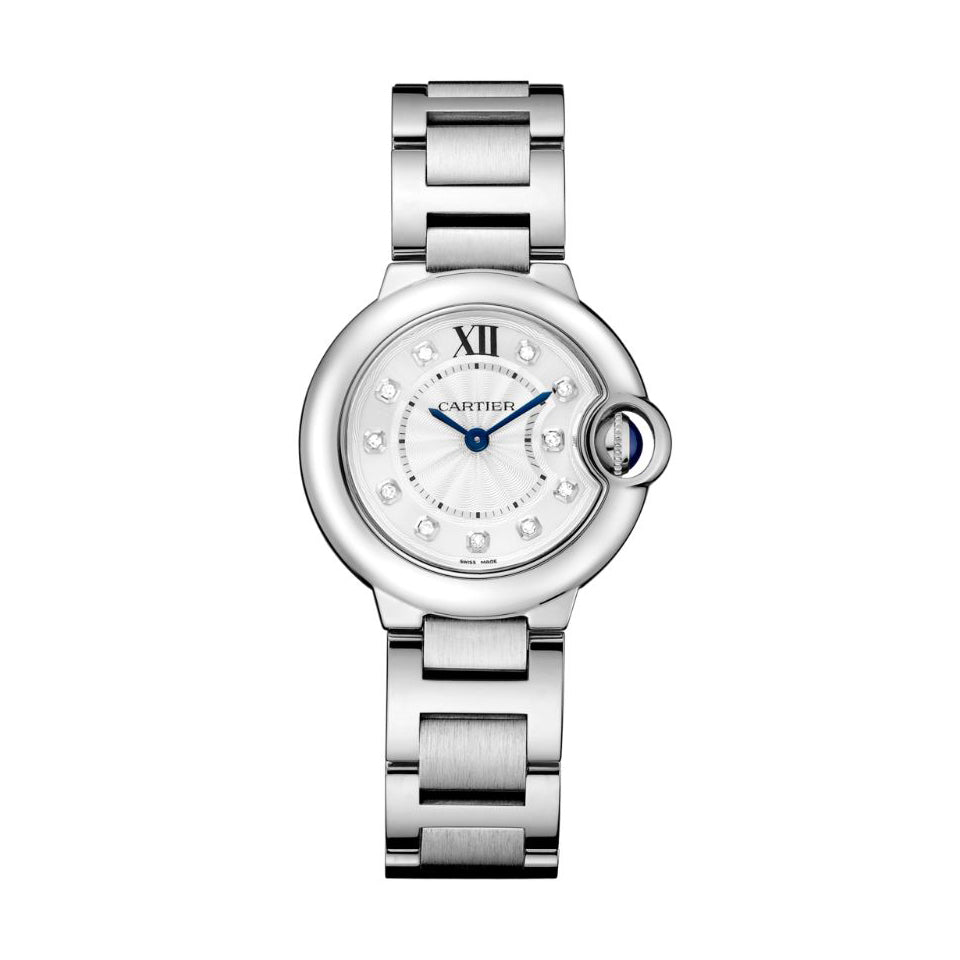 cartier ballon bleu 28mm diamond