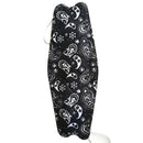 10 Piece Black & White Floral Design Print Mask 3 Ply