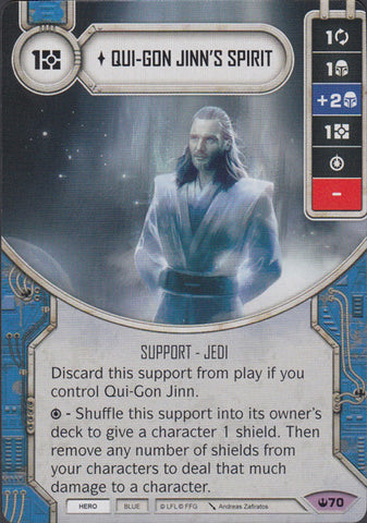 Qui-Gon Jinn - Defiant Jedi Master (ATG) Legendary – Gameshop of Destiny