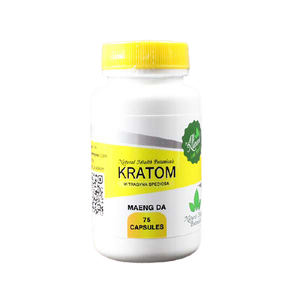 Natural Health Botanicals - Kratom Capsule 75ct For Sale