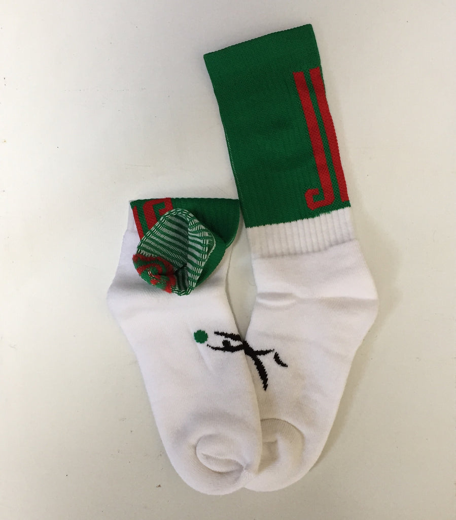 Green and Red Socks – db Sports