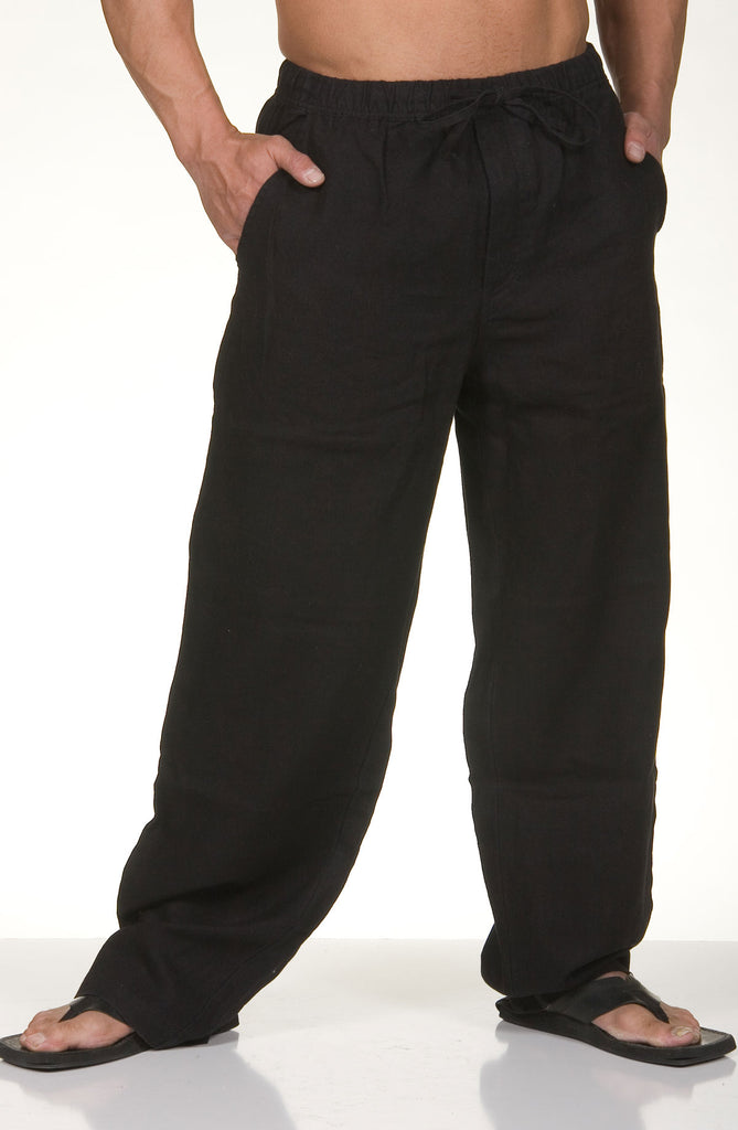 Drawstring Linen Pants – Justlinen.com