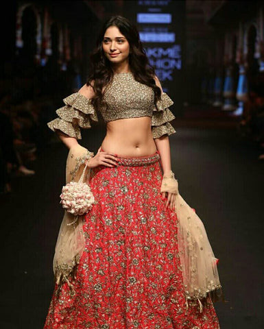 lehenga designer blouse