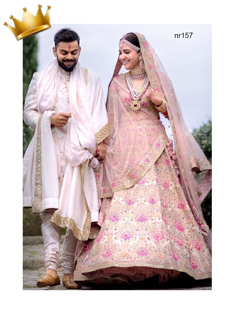 anushka sharma wedding lehenga online