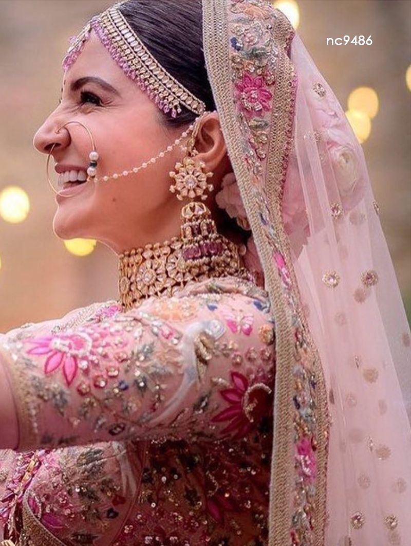 anushka sharma wedding lehenga online