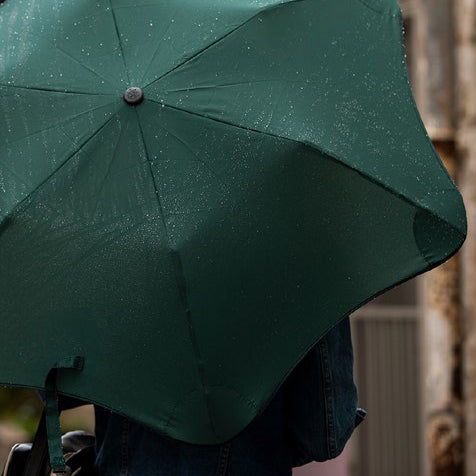 Parapluie Blunt XS Metro femme homme pliant automatique uni vert sapin  forest Nouvelle Zélande