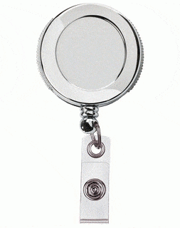 Prestige Medical ID Holder Silver Prestige Retracteze ID Holder