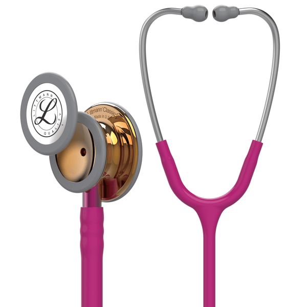 3M Littmann Classic Stethoscopes Copper Raspberry/Pink Stem 3M Littmann Classic III Stethoscope