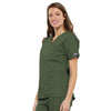 Cherokee Workwear 4700 Scrubs Top Women's V-Neck Olive 4XL