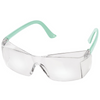 Prestige Colored Temple Safety Glasses Aqua Sea