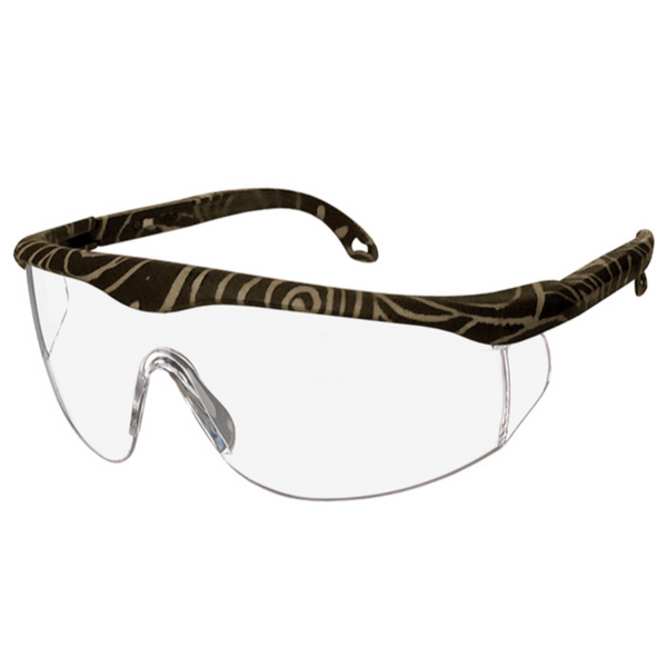 Prestige Printed Full Frame Adjustable Safety Glasses Cappuccino