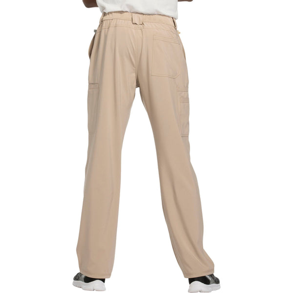 Cherokee Infinity CK200A Scrubs Pants Men's Fly Front Khaki 3XL