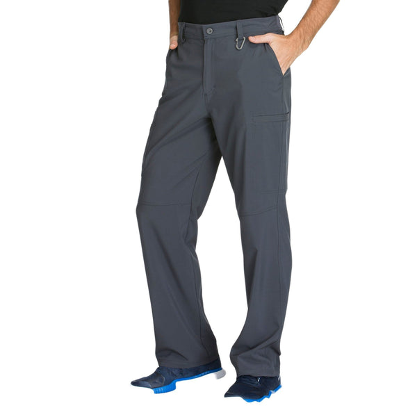 Cherokee Infinity CK200A Scrubs Pants Men's Fly Front Pewter 4XL