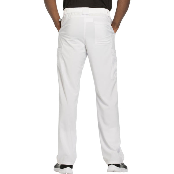 Cherokee Infinity CK200A Scrubs Pants Men's Fly Front White 3XL