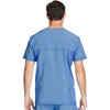 Cherokee Infinity CK900A Scrubs Top Men's V-Neck Ciel Blue 3XL