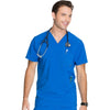 Cherokee Infinity CK900A Scrubs Top Men's V-Neck Royal 5XL