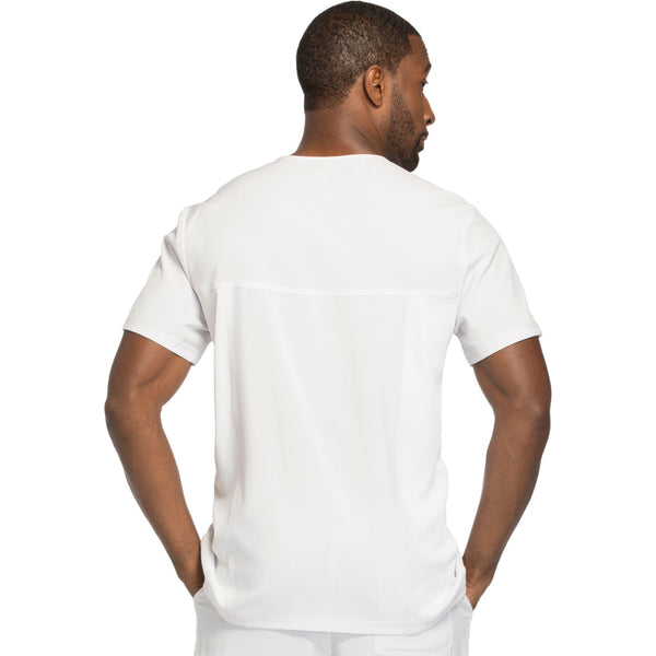 Cherokee Infinity CK900A Scrubs Top Men's V-Neck White 3XL