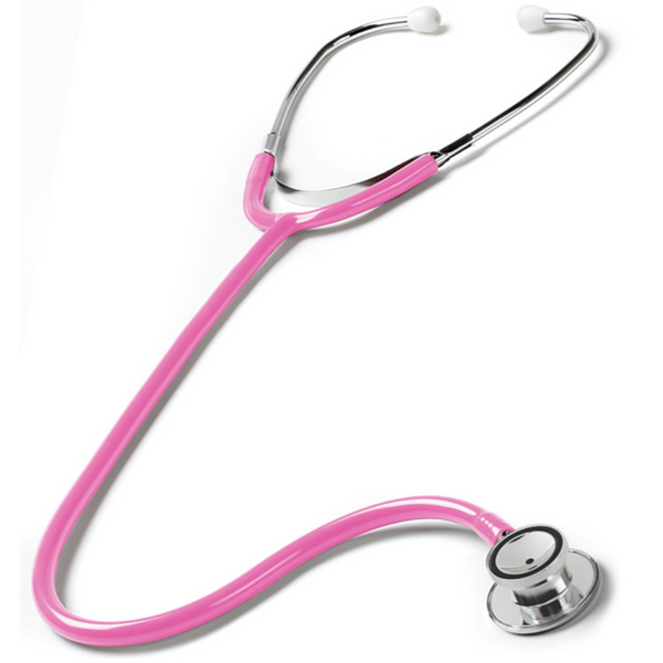 Prestige Dual Head Stethoscope Pediatric Edition Hot Pink