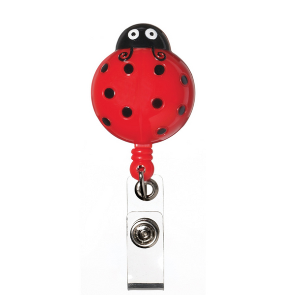 Prestige Deluxe Retracteze ID Holder Lady Bug