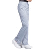 Cherokee Workwear Revolution WW110 Scrubs Pants Women's Mid Rise Straight Leg Pull-on Grey 5XL