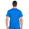 Cherokee Workwear Revolution WW670 Scrubs Top Men's V-Neck Royal 3XL