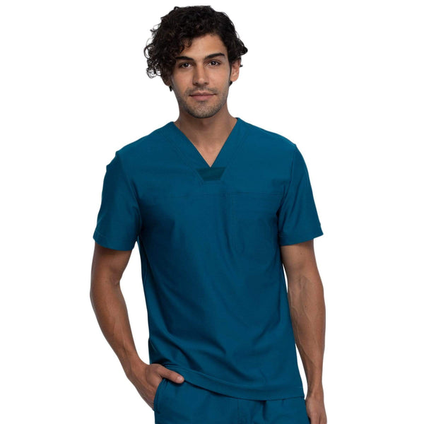 Cherokee Top Cherokee Form CK885 Scrubs Top Men Blue