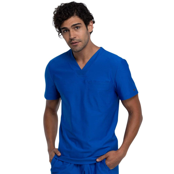 Cherokee Top Cherokee Form CK885 Scrubs Top Men Royal