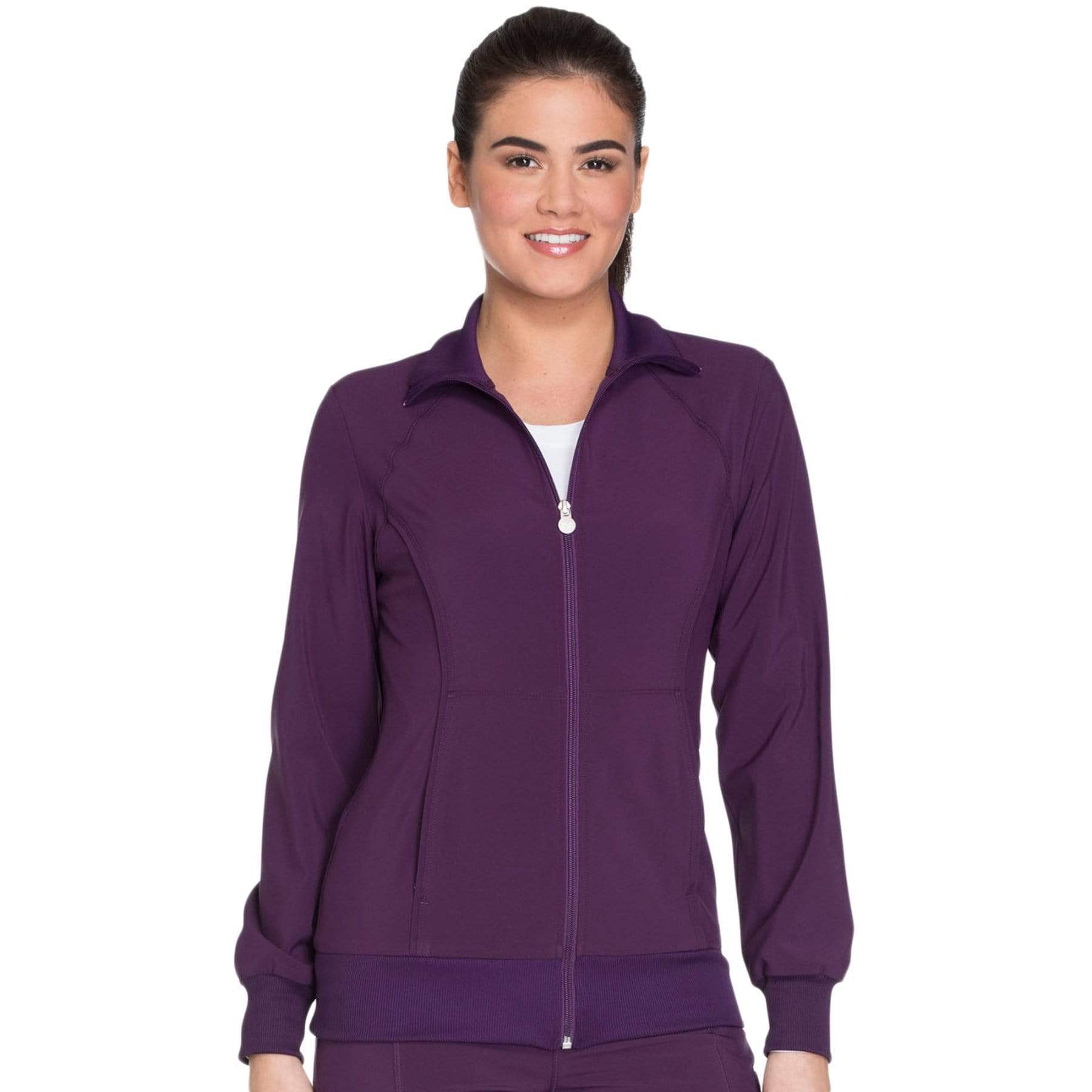 Cherokee Infinity Women's Zip Up Warm-Up Scrub Jacket-2391A