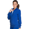 Cherokee Scrubs Jacket Cherokee Infinity 2391A Scrubs Jacket Women's Zip Front Warm-Up Galaxy Blue