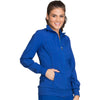 Cherokee Scrubs Jacket Cherokee Infinity 2391A Scrubs Jacket Women's Zip Front Warm-Up Galaxy Blue