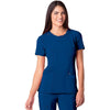 Cherokee Scrubs Top Cherokee Infinity 2624A Scrubs Top Women's Round Neck Royal