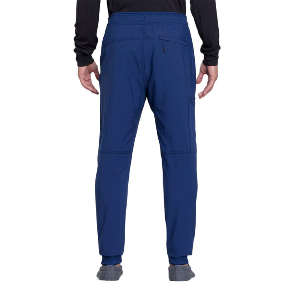 Cherokee Scrubs Pants Cherokee Infinity CK004A Scrubs Pants Men's Natural Rise Jogger Navy