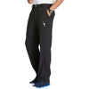 Cherokee Scrubs Pants Cherokee Infinity CK200A Scrubs Pants Men's Fly Front Black