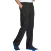 Cherokee Scrubs Pants Cherokee Infinity CK200A Scrubs Pants Men's Fly Front Black