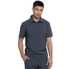 Cherokee Top 3XL Cherokee Infinity CK825A Scrubs Top Men Pewter