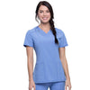 Cherokee Top 3XL Cherokee Infinity CK865A Scrubs Top Women Ciel Blue