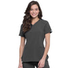 Cherokee Top Cherokee Infinity CK865A Scrubs Top Women Pewter