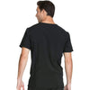 Cherokee Scrubs Top Cherokee Infinity CK900A Scrubs Top Men's V-Neck Black