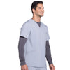 Cherokee Scrubs Top Cherokee Infinity CK900A Scrubs Top Men's V-Neck Grey